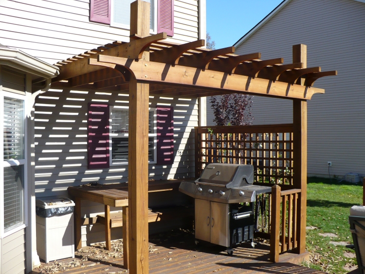 Detail Octagonal arbor plans ~ Made by hand